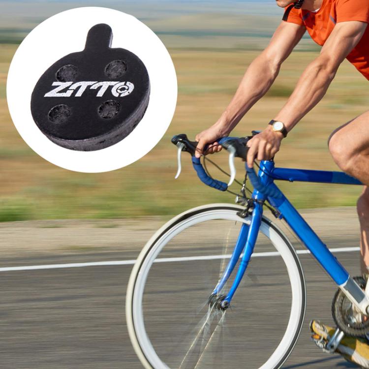2pairs ZTTO Bicycle Disc Braking Pads Mountain Bike Semi-Metallic Resin Brake Pads, Model: MS-11G - Bicycle Brake Parts by ZTTO | Online Shopping UK | buy2fix