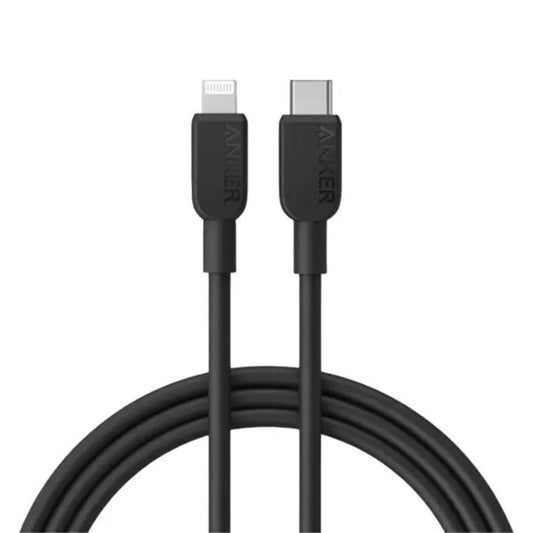 ANKER 310 Fast Charging PD Cable PVC Material Type-C to 8 Pin Fast Charging Cable, Color: Black 1.8m - 2 in 1 Cable by ANKER | Online Shopping UK | buy2fix