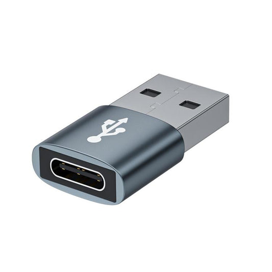 JINGHUA S505 Alloy Case Cell Phone To Computer USB2.0 Adapter(USB Male To Type-C) - USB Adapter by JINGHUA | Online Shopping UK | buy2fix
