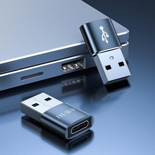 JINGHUA S505 Alloy Case Cell Phone To Computer USB2.0 Adapter(USB Male To Type-C) - USB Adapter by JINGHUA | Online Shopping UK | buy2fix
