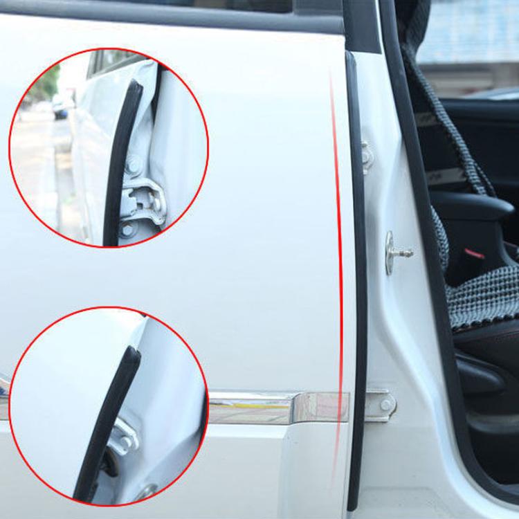 Car B-pillar Waterproof Anti-collision Sound Insulation Sealing Strip, Length: 1.8m SUV/MPV Adhesive Type - sealing strips by buy2fix | Online Shopping UK | buy2fix