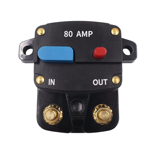80A Car Audio Recovery Fuse Switch Current Short Circuit Overload Protection Circuit Breaker - Fuse by buy2fix | Online Shopping UK | buy2fix