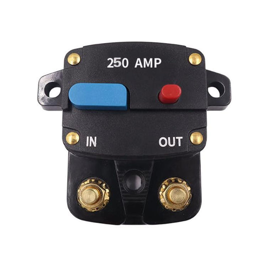 250A Car Audio Recovery Fuse Switch Current Short Circuit Overload Protection Circuit Breaker - Fuse by buy2fix | Online Shopping UK | buy2fix