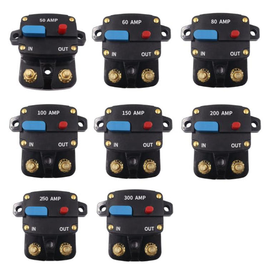 80A Car Audio Recovery Fuse Switch Current Short Circuit Overload Protection Circuit Breaker - Fuse by buy2fix | Online Shopping UK | buy2fix