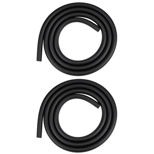 2pcs ZTTO 1.5m Bicycle Brake Shifter Cable Anti-Rattle Soundproof Foam Tube(Black) - Bicycle Brake Parts by ZTTO | Online Shopping UK | buy2fix
