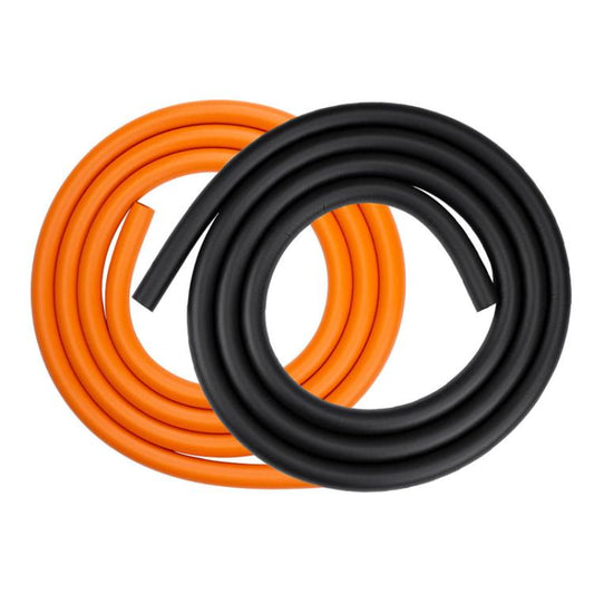 2pcs ZTTO 1.5m Bicycle Brake Shifter Cable Anti-Rattle Soundproof Foam Tube(Orange) - Bicycle Brake Parts by ZTTO | Online Shopping UK | buy2fix