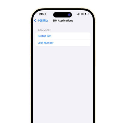 R-SIM VSOP 2 SIM Unlock Chip with SED/MEP Mode for iPhone 13-16 Dual SIM Models - Unlock SIM Card by buy2fix | Online Shopping UK | buy2fix