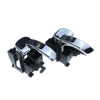 For Nissan Pathfinder Car Left and Right Chrome Interior Door Handles(Right 80670-4X02B) - Door Handles by buy2fix | Online Shopping UK | buy2fix