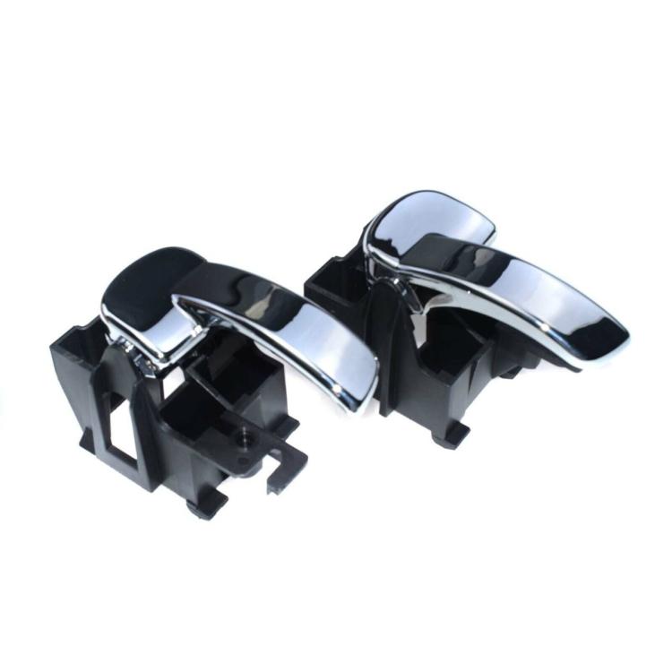 For Nissan Pathfinder Car Left and Right Chrome Interior Door Handles(Left 80671-4X02B) - Door Handles by buy2fix | Online Shopping UK | buy2fix