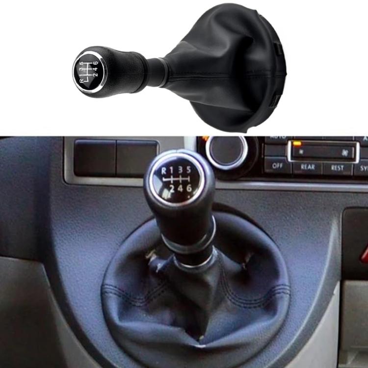 For Volkswagen Transporter T5 T6 MKV MKVI 2003-2011 Car Shifter Shift Handball Dust Cover 1T0711113(5 Speed) - Shift Knob by buy2fix | Online Shopping UK | buy2fix