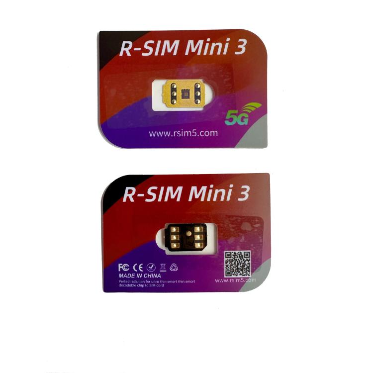 R-SIM Mini 3 SIM Unlock Chip For iPhone 13-16 Dual SIM Models - Unlock SIM Card by buy2fix | Online Shopping UK | buy2fix