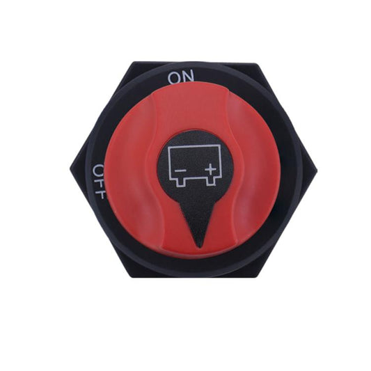 200A DC Brass Conductive RV Yacht Leak-proof Battery Switch(Black Without OUT Style 1 Non-removable) - Car Switches by buy2fix | Online Shopping UK | buy2fix