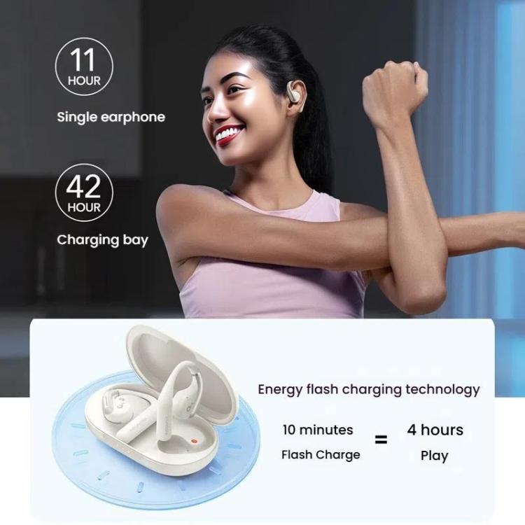 ANKER A3872 Soundcore AeroFit Open Comfort Wear Wireless Bluetooth Earphones(Blue) - Bluetooth Earphone by ANKER | Online Shopping UK | buy2fix