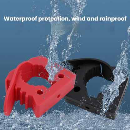 Car Quick-Fix Adjustable Rubber Clip Installation Clamp, Specification: 2 Red 2 Black - Marine Accessories & Parts by buy2fix | Online Shopping UK | buy2fix
