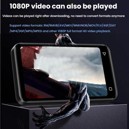 WiFi+Bluetooth-Compatible Color Screen MP4 Movie E-Book Player, Memory: 128G Standard(Black) - MP4 Player by buy2fix | Online Shopping UK | buy2fix