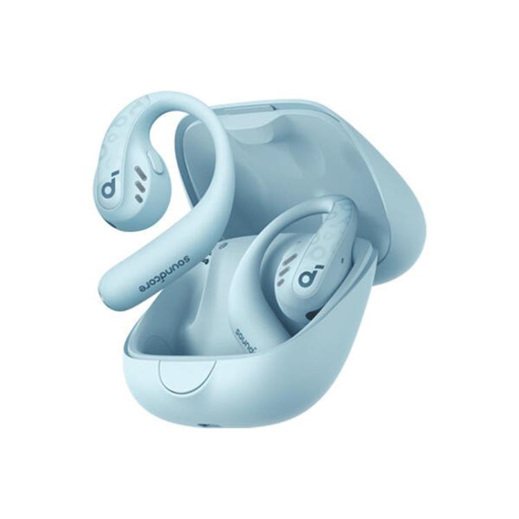 ANKER A3871 Soundcore AeroFit Pro Noise Reduction HD Sound Quality Bone Conduction Wireless Bluetooth Earphones(Blue) - Bluetooth Earphone by ANKER | Online Shopping UK | buy2fix
