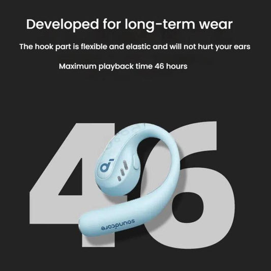ANKER A3871 Soundcore AeroFit Pro Noise Reduction HD Sound Quality Bone Conduction Wireless Bluetooth Earphones(White) - Bluetooth Earphone by ANKER | Online Shopping UK | buy2fix