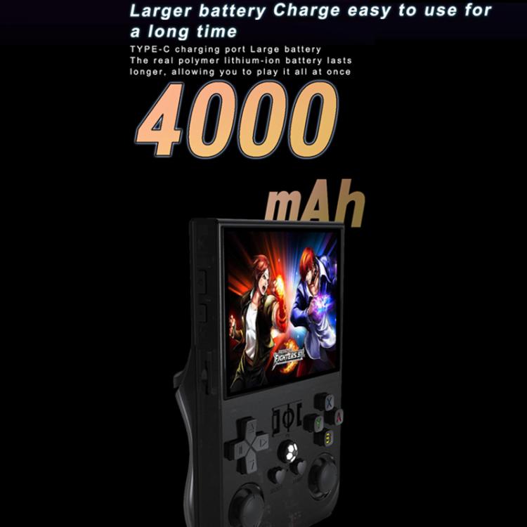 Portable Open Source GBA/FC Arcade Handheld Game Console, Size: 128G(Transparent Gray) - Pocket Console by buy2fix | Online Shopping UK | buy2fix