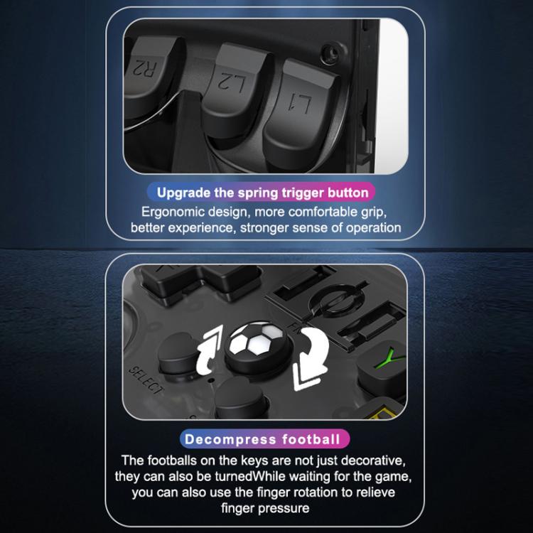 Portable Open Source GBA/FC Arcade Handheld Game Console, Size: 128G(Transparent Gray) - Pocket Console by buy2fix | Online Shopping UK | buy2fix