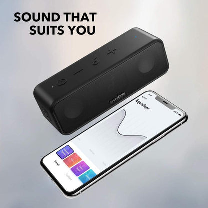 ANKER Soundcore 3 A3117 Portable Wireless Bluetooth Speaker(Black) - Desktop Speaker by ANKER | Online Shopping UK | buy2fix