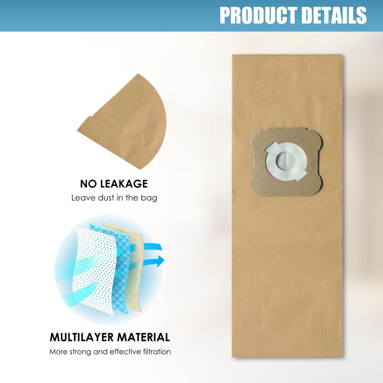 9pcs For Kirby G4/G5 Vacuum Cleaner Paper Dust Bag - Other Accessories by buy2fix | Online Shopping UK | buy2fix