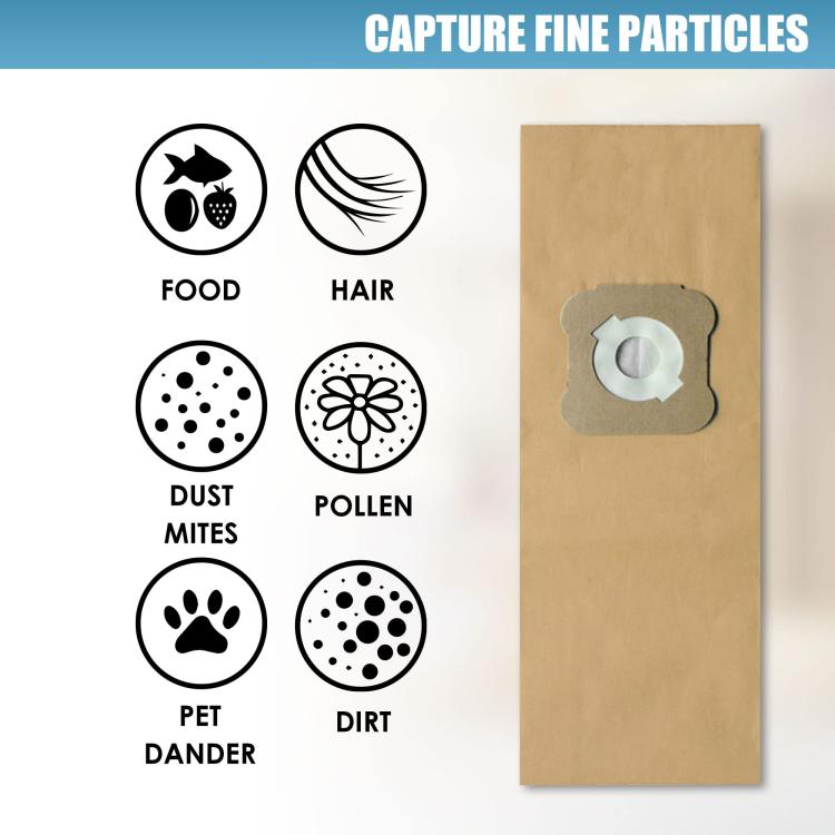 9pcs For Kirby G4/G5 Vacuum Cleaner Paper Dust Bag - Other Accessories by buy2fix | Online Shopping UK | buy2fix