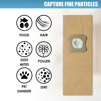 9pcs For Kirby G4/G5 Vacuum Cleaner Paper Dust Bag - Other Accessories by buy2fix | Online Shopping UK | buy2fix