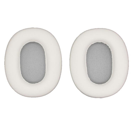 For Edifier W830NB 1pair Bluetooth Headset Leather Sponge Cover Earmuffs(White) - Earmuff & Pad by buy2fix | Online Shopping UK | buy2fix