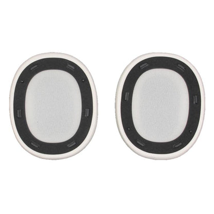 For Edifier W830NB 1pair Bluetooth Headset Leather Sponge Cover Earmuffs(White) - Earmuff & Pad by buy2fix | Online Shopping UK | buy2fix
