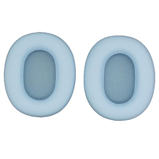 For Edifier W830NB 1pair Bluetooth Headset Leather Sponge Cover Earmuffs(Blue) - Earmuff & Pad by buy2fix | Online Shopping UK | buy2fix