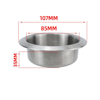 Car Yacht Stainless Steel Modified Cup Holder, Size: B Type 201 Curled Edge 35MM - Car Drink Holders by buy2fix | Online Shopping UK | buy2fix