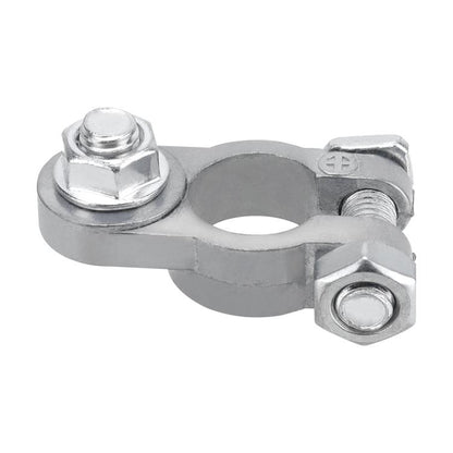 M8 RV Yacht Battery Zinc Alloy Battery Terminal Wiring Clip, Specification: 2x5/16 inch With Brush - Booster Cable & Clip by buy2fix | Online Shopping UK | buy2fix