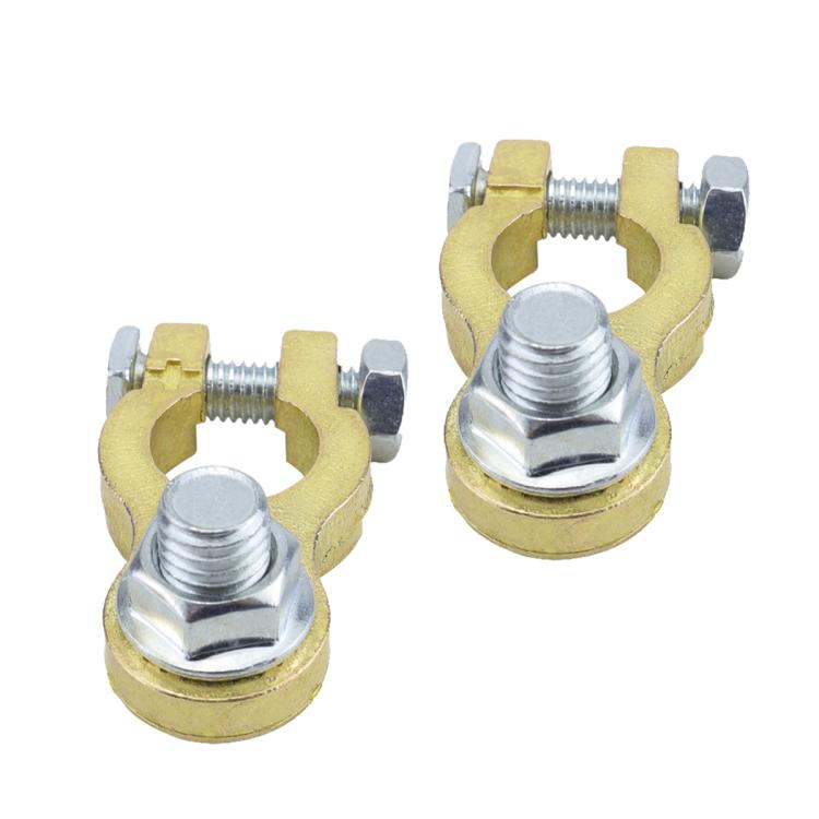 M10 RV Yacht Battery Zinc Alloy Battery Terminal Wiring Clip, Specifications: Set 1 - Booster Cable & Clip by buy2fix | Online Shopping UK | buy2fix