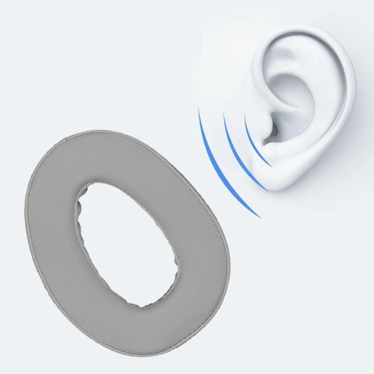 For EPOS H3 / H3 Pro 1pair Headphones Ear Covers Earmuffs, Color: Gray Gel - Earmuff & Pad by buy2fix | Online Shopping UK | buy2fix