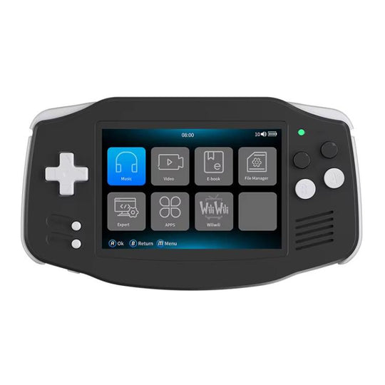 ANBERNIC RG 34XX Handheld Game Console Classic Retro Wireless WIFI Video Gaming Player, Size: Standard 32G-Without Game(Black)