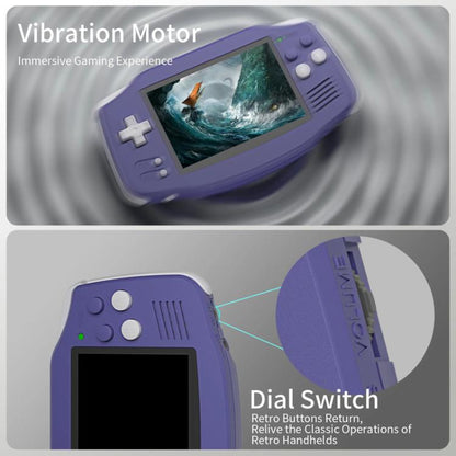 ANBERNIC RG 34XX Handheld Game Console Classic Retro Wireless WIFI Video Gaming Player, Size: Standard + 128G(Indigo) - Pocket Console by ANBERNIC | Online Shopping UK | buy2fix