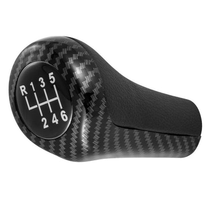For BMW Automotive Fiber Shift Shifter Handball Header(6 Speed) - Shift Knob by buy2fix | Online Shopping UK | buy2fix