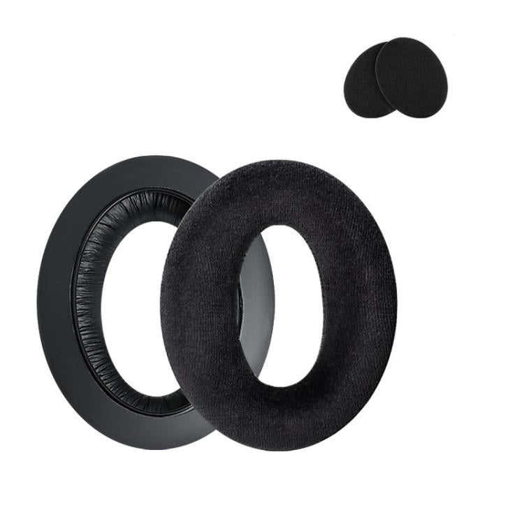 2pcs For Sennheiser HD545 / HD565 / HD580 / HD600 / HD650 Earphone Cover Sponge Earmuffs With Tuning Foam, Material: Flannel - Earmuff & Pad by buy2fix | Online Shopping UK | buy2fix