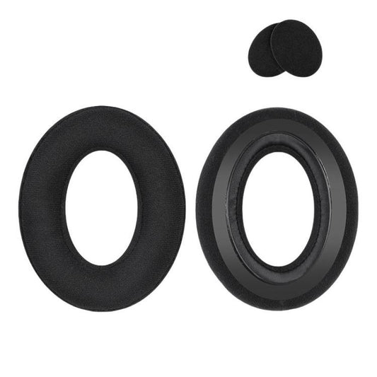 2pcs For Sennheiser HD545 / HD565 / HD580 / HD600 / HD650 Earphone Cover Sponge Earmuffs With Tuning Foam, Material: Gold Velvet-Patchwork - Earmuff & Pad by buy2fix | Online Shopping UK | buy2fix