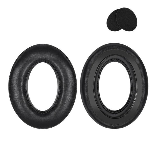 2pcs For Sennheiser HD545 / HD565 / HD580 / HD600 / HD650 Earphone Cover Sponge Earmuffs With Tuning Foam, Material: Lambskin-Patchwork - Earmuff & Pad by buy2fix | Online Shopping UK | buy2fix