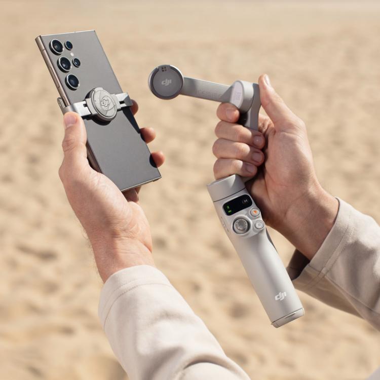 Original DJI Magnetic Phone Clamp 4 For Osmo Mobile 7P / 7 / 6 / SE / OM 5 / OM 4 SE / OM 4 -  by DJI | Online Shopping UK | buy2fix