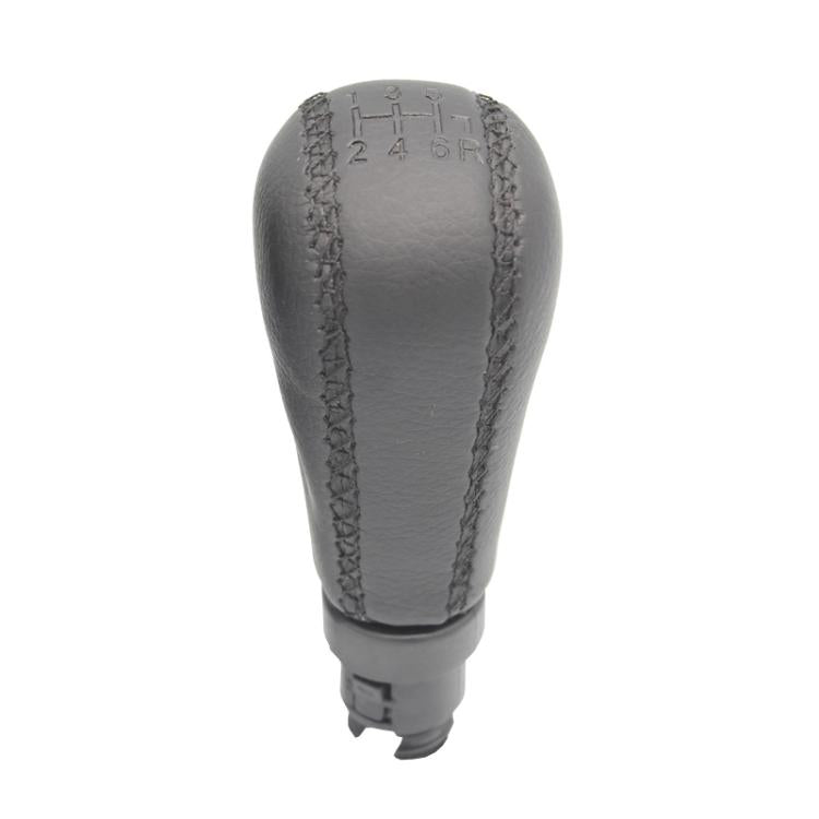 For Volvo S60 / S80 / V70 II / XC70 II Car Gear Knob Shift Hand Ball, Size: 6 Speed(Black Leather) - Shift Knob by buy2fix | Online Shopping UK | buy2fix