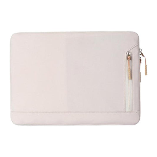 Universal For 15/15.4/15.6 inch Laptop Bag Women Portable Computer Bag For IPad Protective Case (Beige) - 13.3 inch by buy2fix | Online Shopping UK | buy2fix