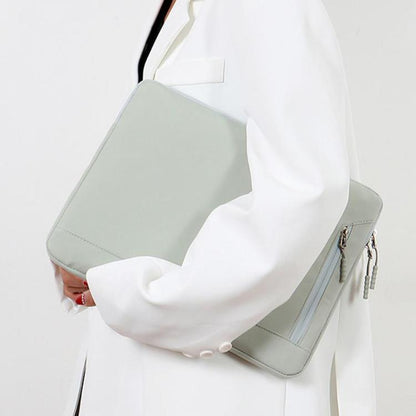 Universal For 15/15.4/15.6 inch Laptop Bag Women Portable Computer Bag For IPad Protective Case (Pink) - 13.3 inch by buy2fix | Online Shopping UK | buy2fix