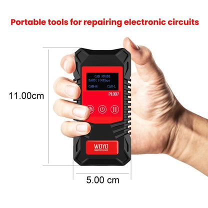 WOYO Handheld CAN/LIN/PWM Digital Communication Circuit Tester(PL007) - Electronic Test by WOYO | Online Shopping UK | buy2fix