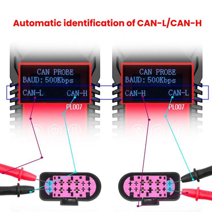WOYO Handheld CAN/LIN/PWM Digital Communication Circuit Tester(PL007) - Electronic Test by WOYO | Online Shopping UK | buy2fix