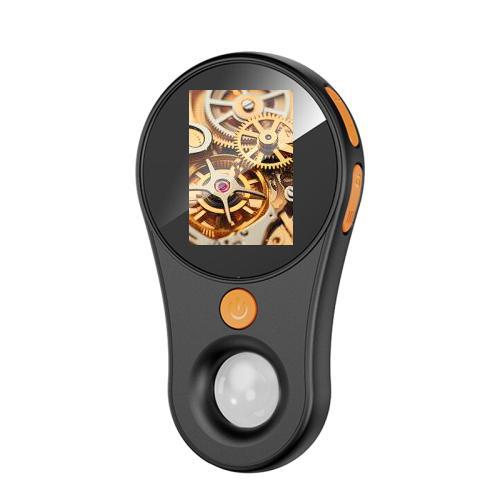 Portable Inspection Jewelry Painting Repair Optical Microscope Mini Primary Secondary Students Experiment Science Apparatus, Style: Black+32G