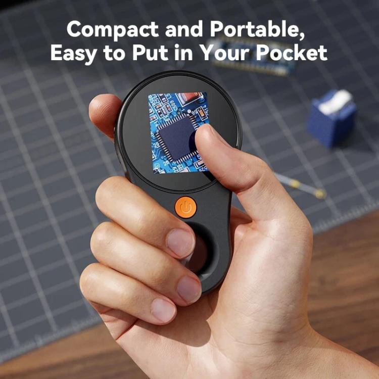 Portable Inspection Jewelry Painting Repair Optical Microscope Mini Primary Secondary Students Experiment Science Apparatus, Style: Black - Digital Microscope by buy2fix | Online Shopping UK | buy2fix