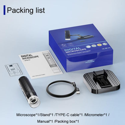 Portable 200W Pixel 1000X HD Wireless Digital Microscope(White With Holder) - Digital Microscope by buy2fix | Online Shopping UK | buy2fix
