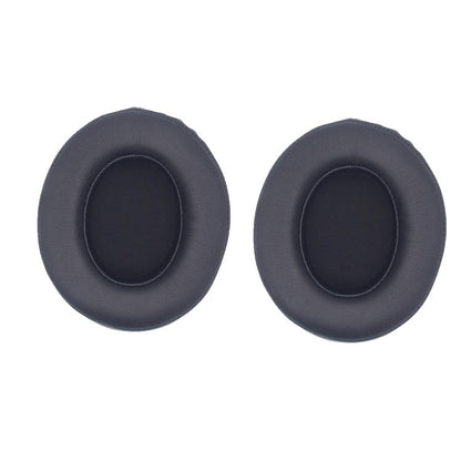 For Philips SHP9500 1pair Headphones Sponge Cover Earmuffs, Color: Black Leather - Earmuff & Pad by buy2fix | Online Shopping UK | buy2fix